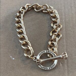 Juicy Couture Gold Bracelet chain link